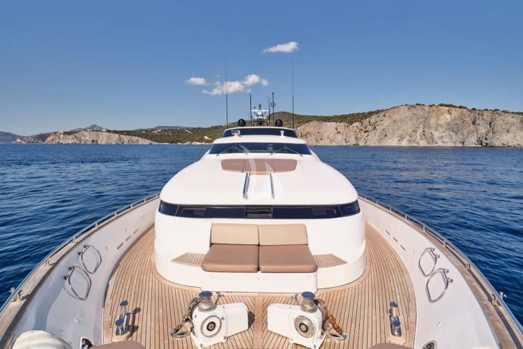 Charter Yacht ANASA - Maiora 35m - 5 Cabins - Athens - Mykonos - Santorini - Rhodes - Kos