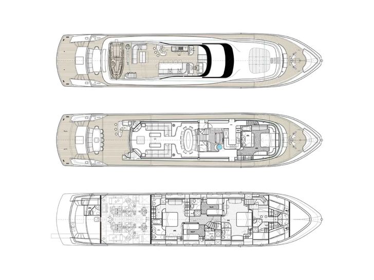 ANASA Maiora 35m - layout ANASA Maiora 35m - layout