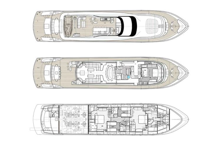Layout for ANASA Maiora 35m - layout