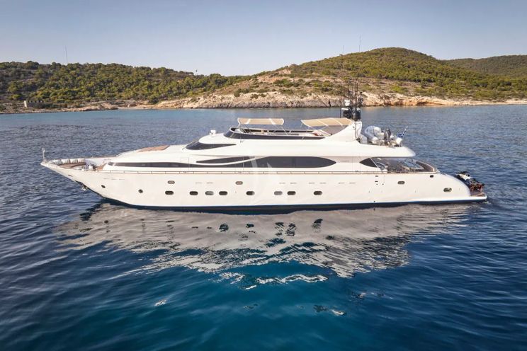 Charter Yacht ANASA - Maiora 35m - 5 Cabins - Athens - Mykonos - Santorini - Rhodes - Kos