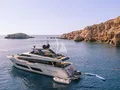 ANASSA A Ferretti 850 - anchored with water toys ANASSA A Ferretti 850 - anchored with water toys