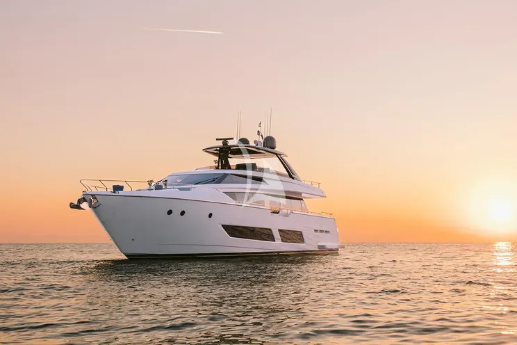Charter Yacht ANASSA A - Ferretti 850 - 4 Cabins - Athens - Mykonos - Paros - Cyclades - Greece