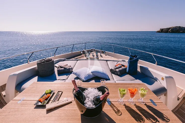 Charter Yacht ANASSA A - Ferretti 850 - 4 Cabins - Athens - Mykonos - Paros - Cyclades - Greece