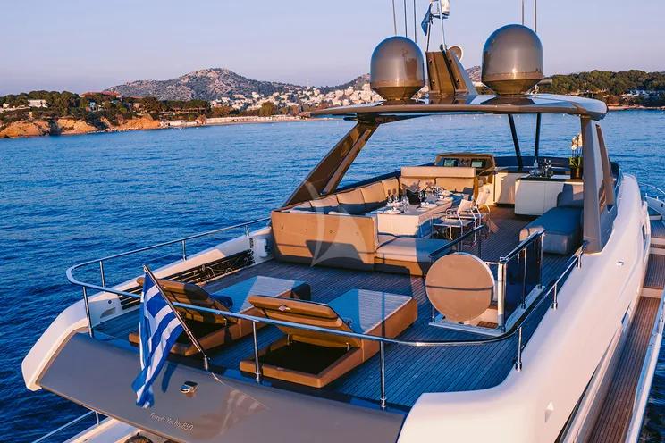 Charter Yacht ANASSA A - Ferretti 850 - 4 Cabins - Athens - Mykonos - Paros - Cyclades - Greece