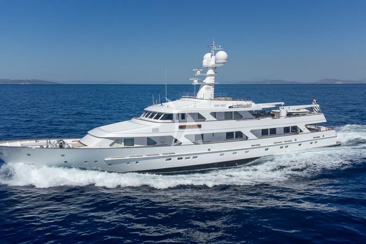 Charter Yacht ANCALLIA - Feadship 45m - 7 Cabins - Athens - Mykonos - Paros - Cyclades - Greece