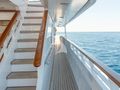 ANCALLIA Feadship 45m - side walkway ANCALLIA Feadship 45m - side walkway