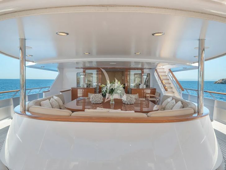 ANCALLIA Feadship 45m - sky deck aft ANCALLIA Feadship 45m - sky deck aft