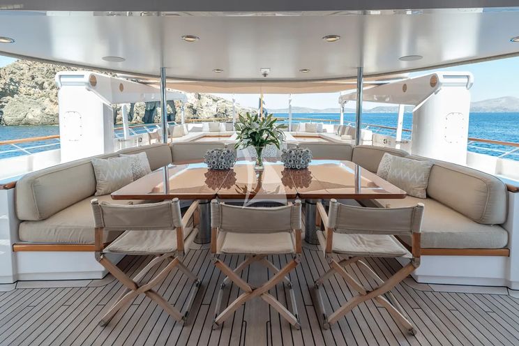 Charter Yacht ANCALLIA - Feadship 45m - 7 Cabins - Athens - Mykonos - Paros - Cyclades - Greece