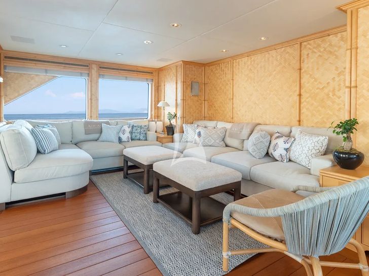 ANCALLIA Feadship 45m - sky lounge ANCALLIA Feadship 45m - sky lounge