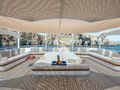 ANCALLIA Feadship 45m - sun deck lounge ANCALLIA Feadship 45m - sun deck lounge