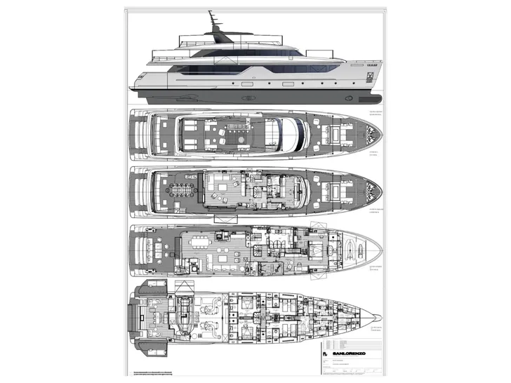 ANDIAMO Sanlorenzo SD132 - layout ANDIAMO Sanlorenzo SD132 - layout
