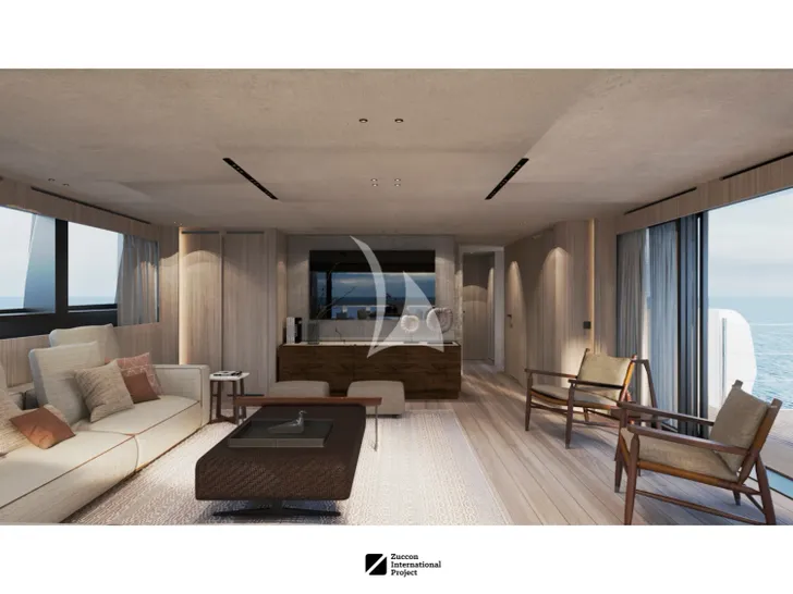 ANDIAMO Sanlorenzo SD132 - sky lounge ANDIAMO Sanlorenzo SD132 - sky lounge