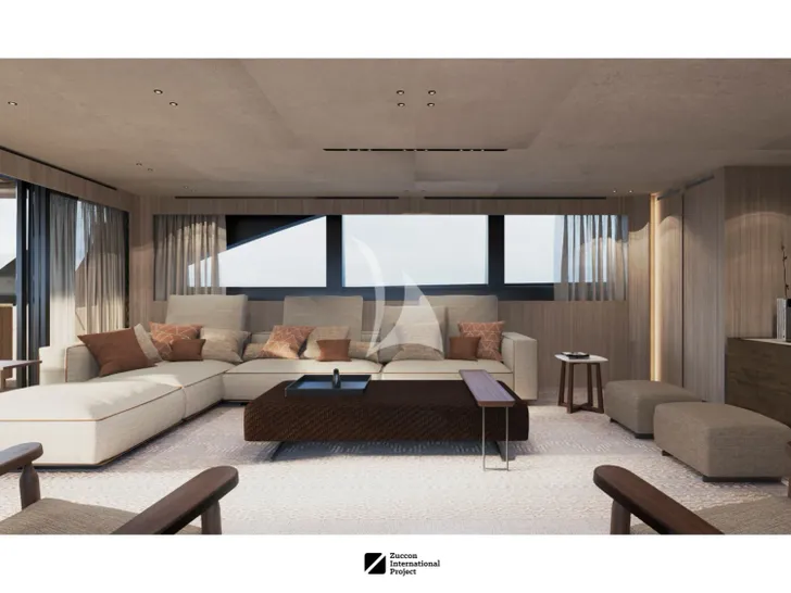 ANDIAMO Sanlorenzo SD132 - sky lounge sofa ANDIAMO Sanlorenzo SD132 - sky lounge sofa