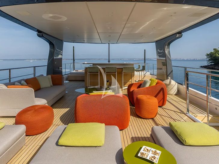 ANDIAMO Sanlorenzo SD118 - sun deck ANDIAMO Sanlorenzo SD118 - sun deck