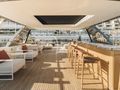ANDIAMO Sanlorenzo SD132 - sundeck lounge and bar ANDIAMO Sanlorenzo SD132 - sundeck lounge and bar