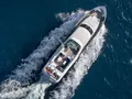 ANDILIS Admiral 90 - top aerial shot cruising ANDILIS Admiral 90 - top aerial shot cruising