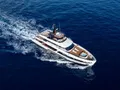 ANGEL Benetti Motopanfilo 37m - aerial shot cruising ANGEL Benetti Motopanfilo 37m - aerial shot cruising