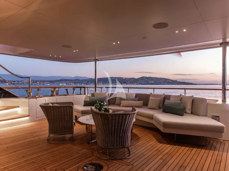 ANGEL Benetti Motopanfilo 37m - main aft deck ANGEL Benetti Motopanfilo 37m - main aft deck