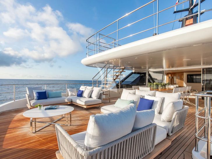 ANGEL Benetti Motopanfilo 37m - sky deck aft ANGEL Benetti Motopanfilo 37m - sky deck aft