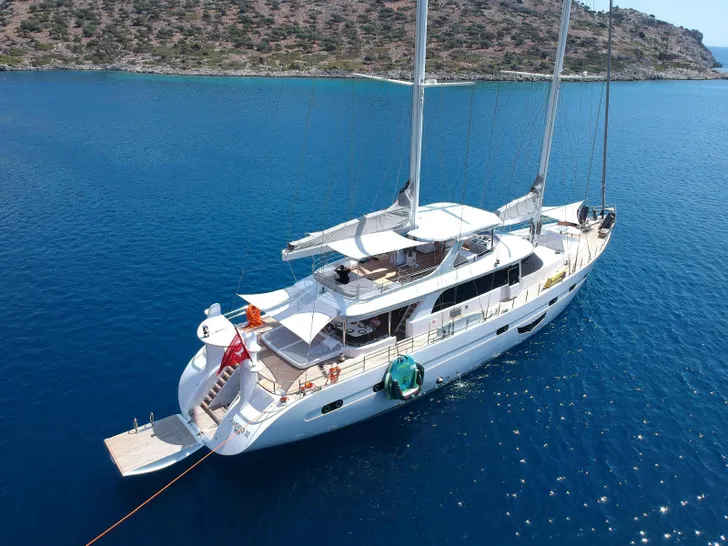 ANGELO III Custom Gulet 35m - port side view ANGELO III Custom Gulet 35m - port side view