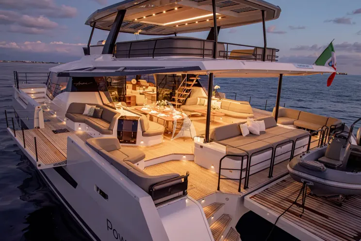 Charter Yacht ANIMA - Fountaine Pajot Power 80 - 4 Cabins - Salerno - Naples - Capri - Positano - Amalfi Coast - Italy