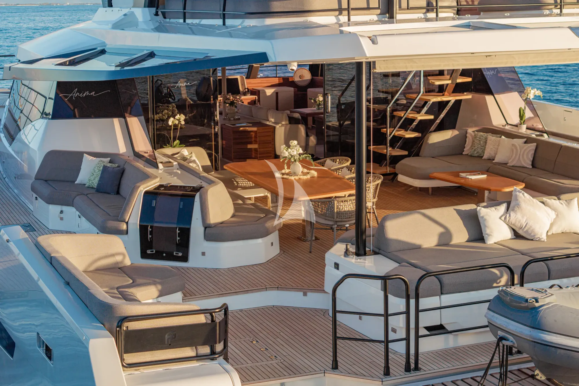 ANIMA Fountaine Pajot Power 80 - aft deck