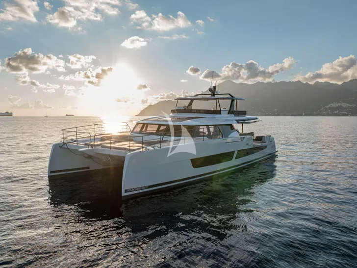 ANIMA Fountaine Pajot Power 80 - under the sunset ANIMA Fountaine Pajot Power 80 - under the sunset