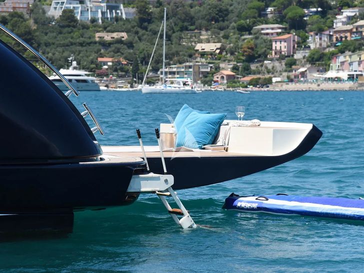 ANYTHING GOES IV Riva Duchessa 92 - swim platform ANYTHING GOES IV Riva Duchessa 92 - swim platform