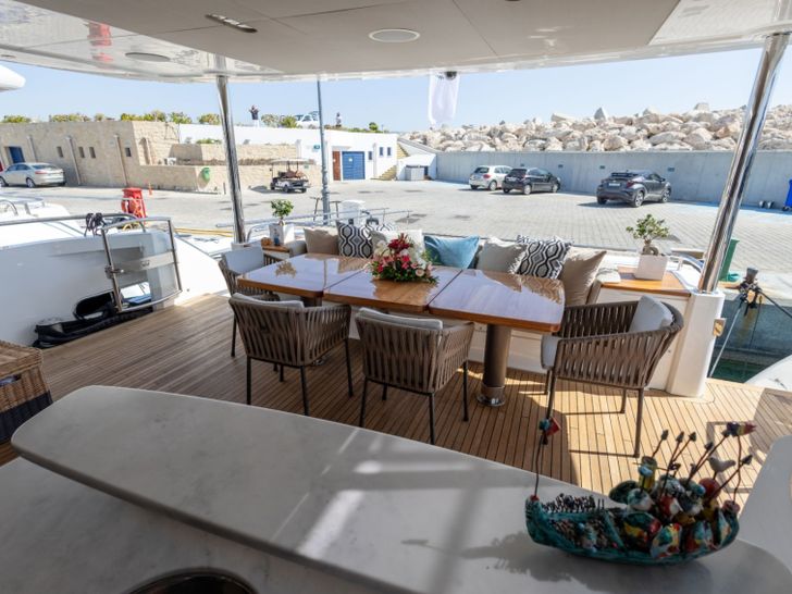 ANKA Princess 30M - aft deck ANKA Princess 30M - aft deck