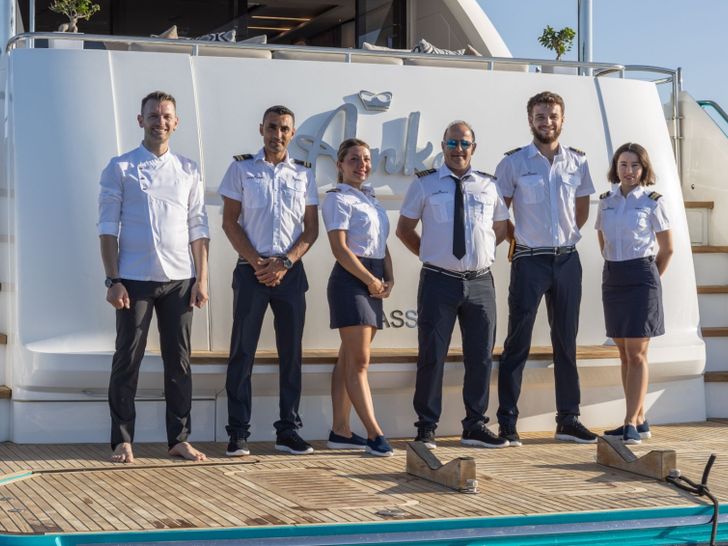 ANKA Princess 30M - crew ANKA Princess 30M - crew