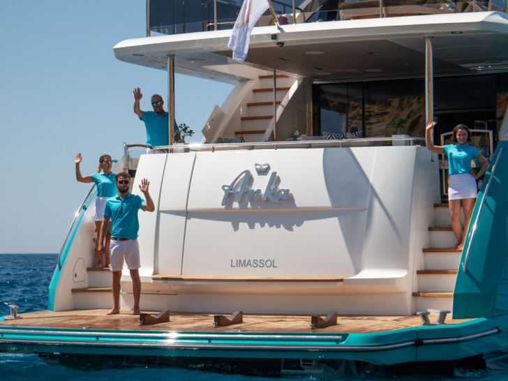 ANKA Princess 30M - swim platform ANKA Princess 30M - swim platform