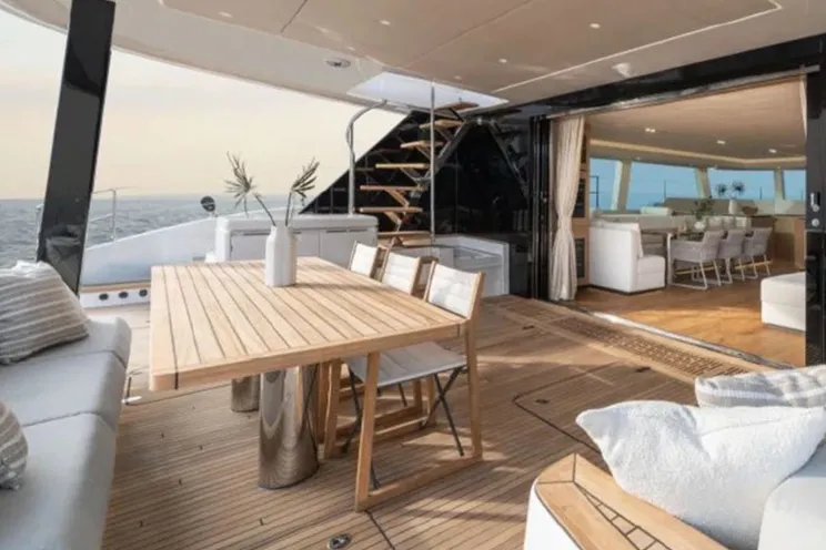 Charter Yacht ANKAWER VI - Sunreef 70 - 4 Cabins - Olbia - Porto Cervo - La Maddalena - Sardinia - Italy