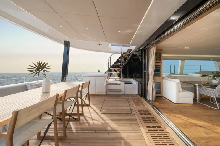 Charter Yacht ANKAWER VI - Sunreef 70 - 4 Cabins - Olbia - La Maddalena - Sardinia - Italy - West Mediterranean