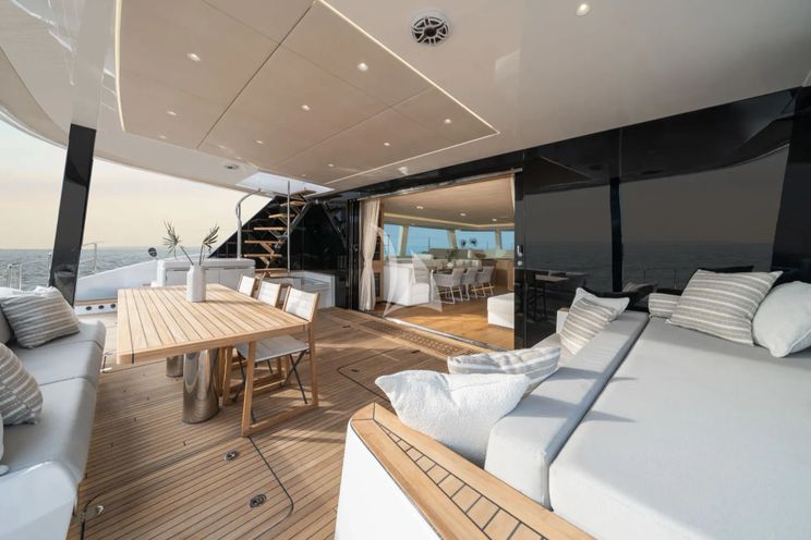 Charter Yacht ANKAWER VI - Sunreef 70 - 4 Cabins - Olbia - La Maddalena - Sardinia - Italy - West Mediterranean