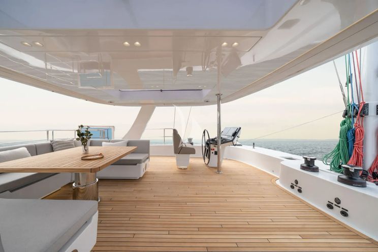 Charter Yacht ANKAWER VI - Sunreef 70 - 4 Cabins - Olbia - La Maddalena - Sardinia - Italy - West Mediterranean