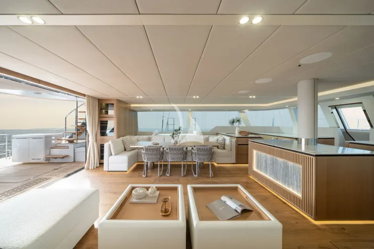 Charter Yacht ANKAWER VI - Sunreef 70 - 4 Cabins - Olbia - La Maddalena - Sardinia - Italy - West Mediterranean