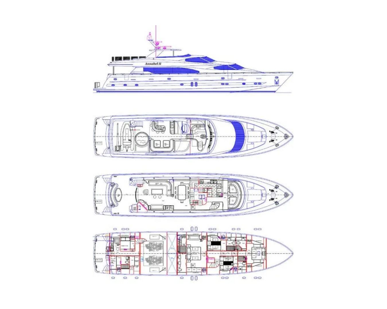 ANNABEL II Horizon 30m - layout