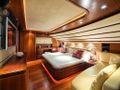 ANNE MARIE Ferretti Custom Line 97 - master cabin wide view ANNE MARIE Ferretti Custom Line 97 - master cabin wide view