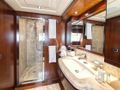 ANNE MARIE Ferretti Custom Line 97 - master cabin bathroom ANNE MARIE Ferretti Custom Line 97 - master cabin bathroom
