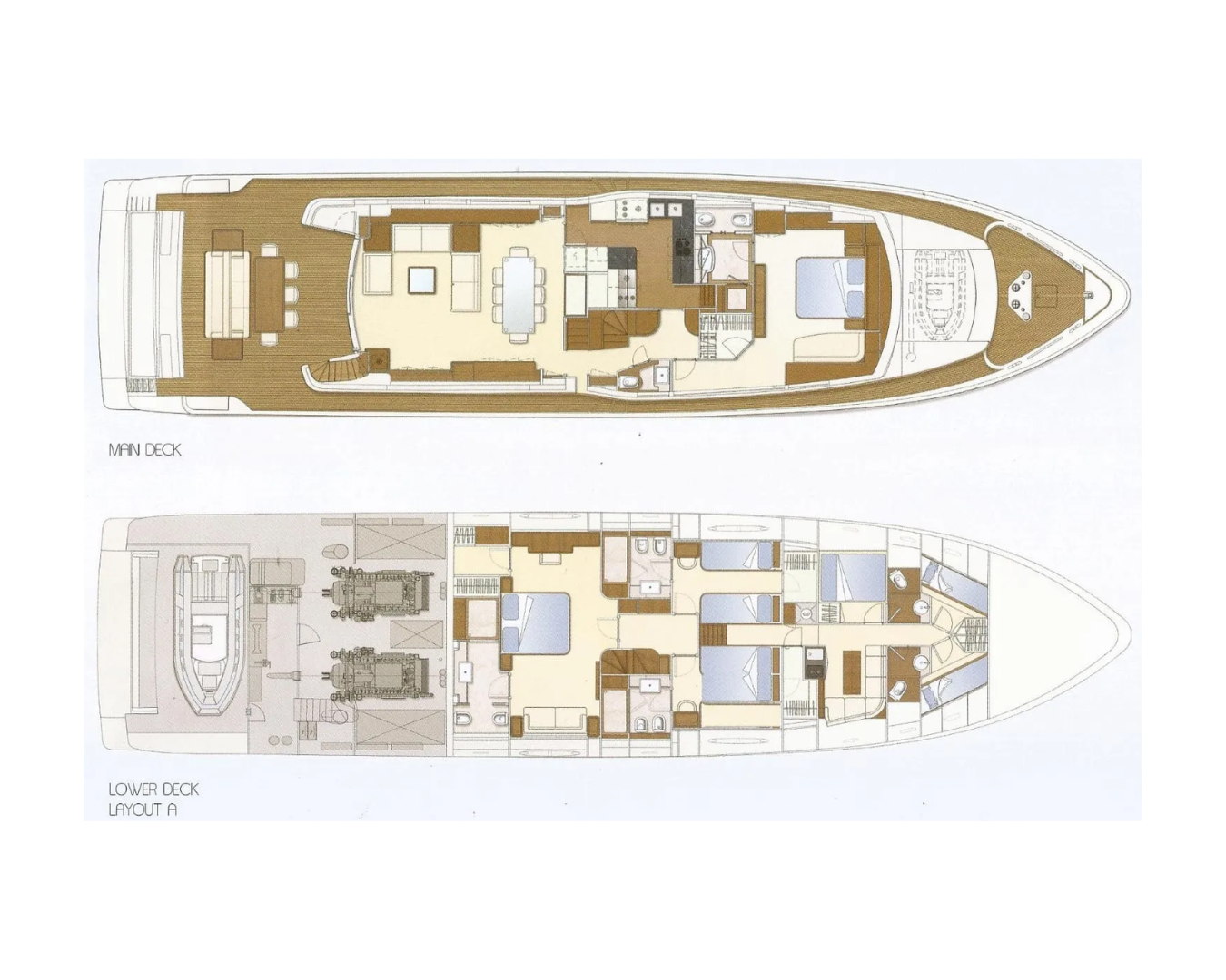 ANNE MARIE Ferretti Custom Line 97 - layout