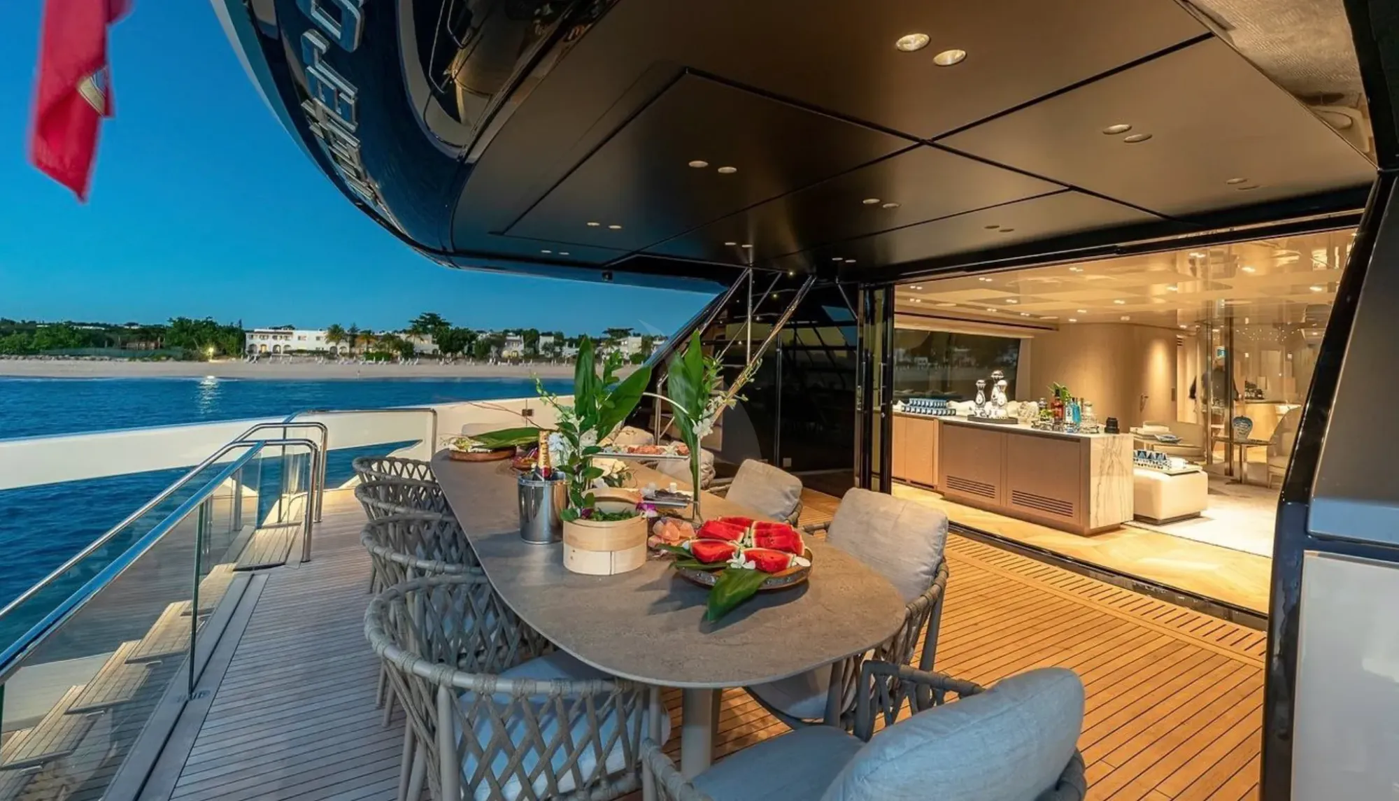 Charter Yacht ANOTHER ONE - Sanlorenzo SX112 - 4 Cabins - Nassau - Exumas - Bahamas