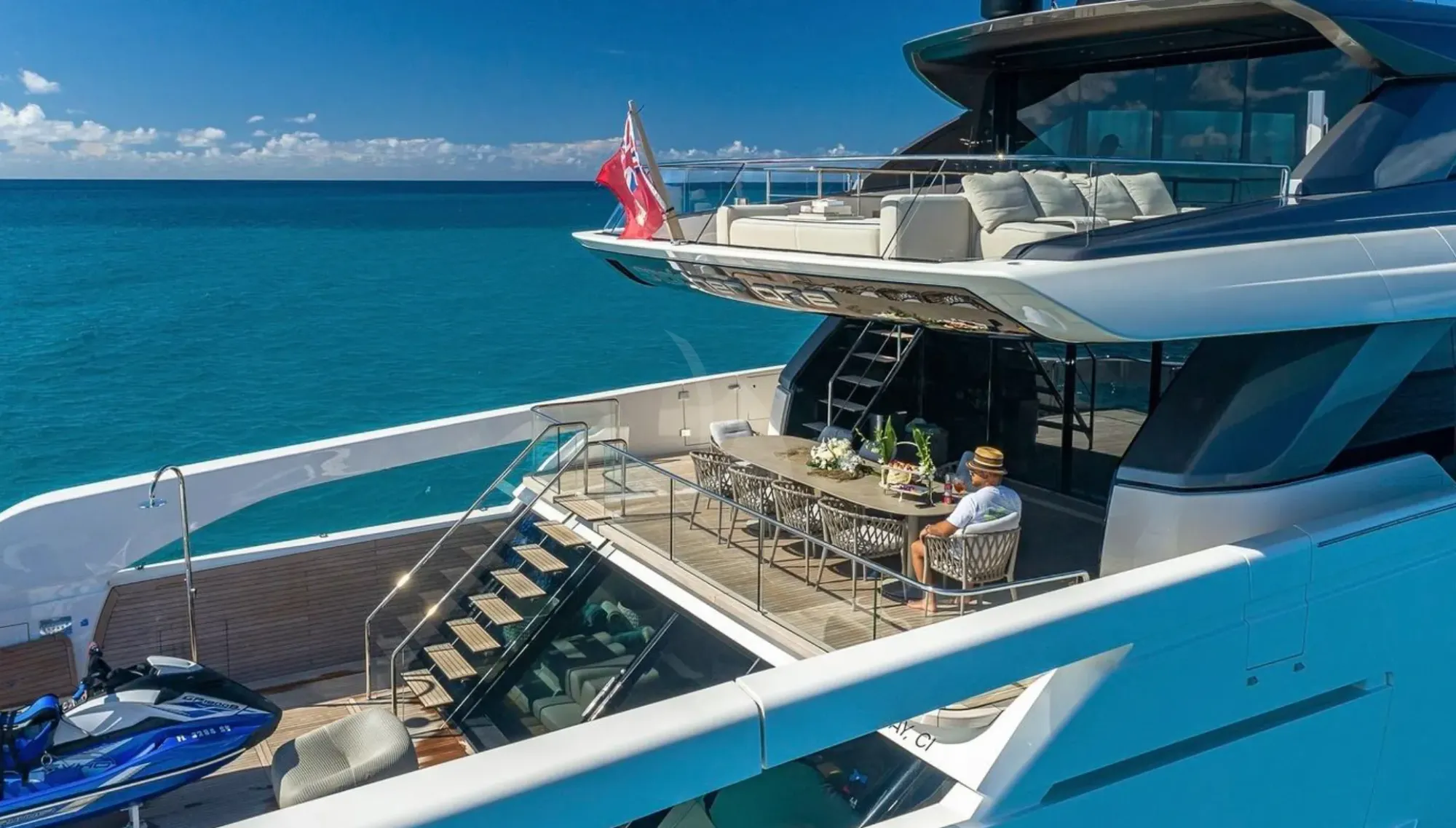 Charter Yacht ANOTHER ONE - Sanlorenzo SX112 - 4 Cabins - Nassau - Exumas - Bahamas