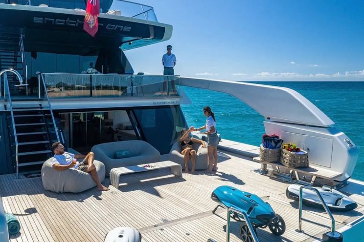 Charter Yacht ANOTHER ONE - Sanlorenzo SX112 - 4 Cabins - Nassau - Exumas - Bahamas