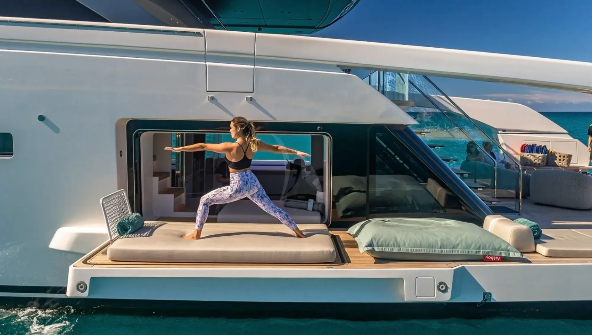 Charter Yacht ANOTHER ONE - Sanlorenzo SX112 - 4 Cabins - Nassau - Exumas - Bahamas