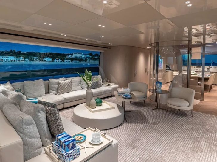 ANOTHER ONE Sanlorenzo SX112 - main saloon ANOTHER ONE Sanlorenzo SX112 - main saloon