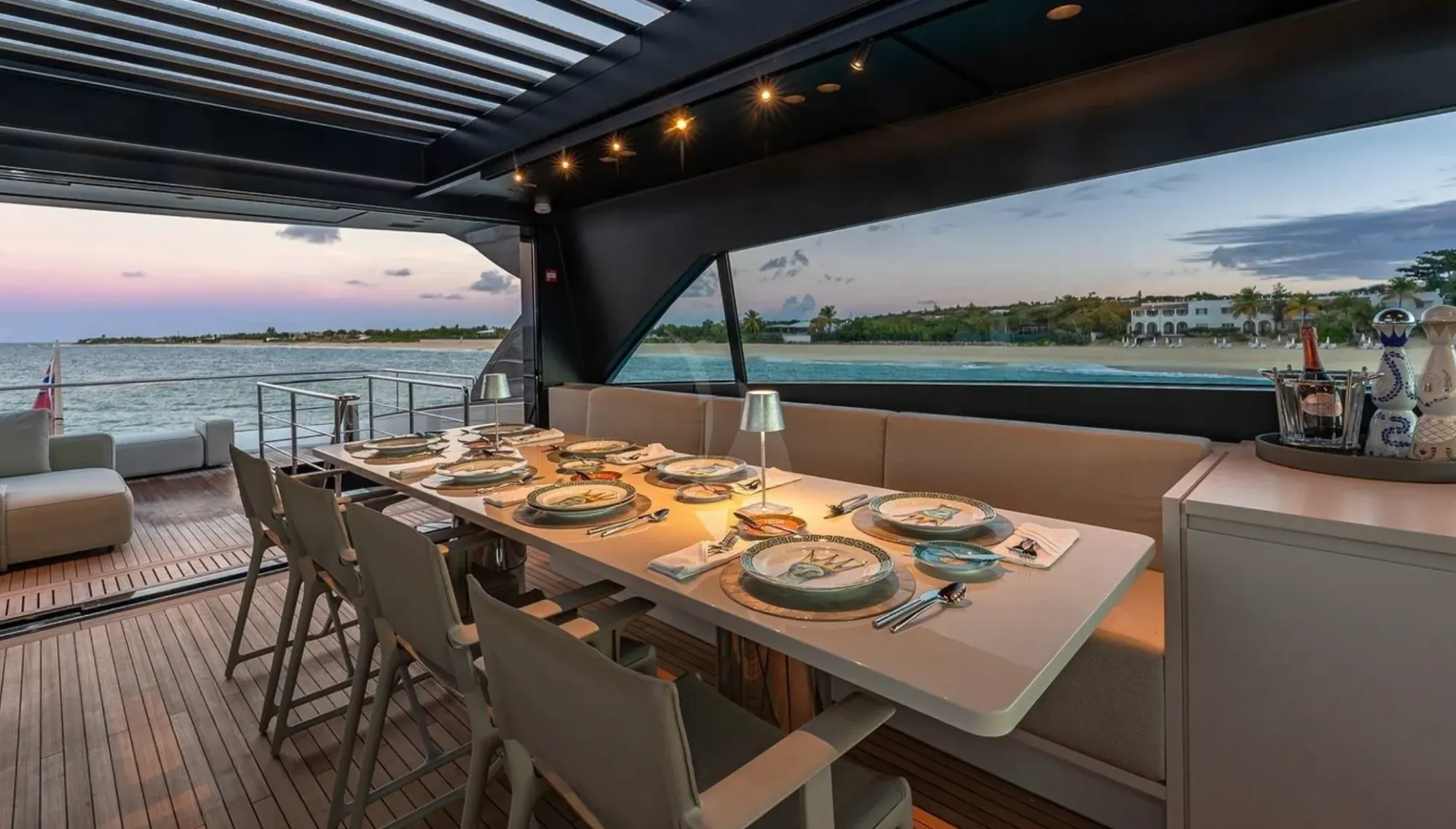 Charter Yacht ANOTHER ONE - Sanlorenzo SX112 - 4 Cabins - Nassau - Exumas - Bahamas