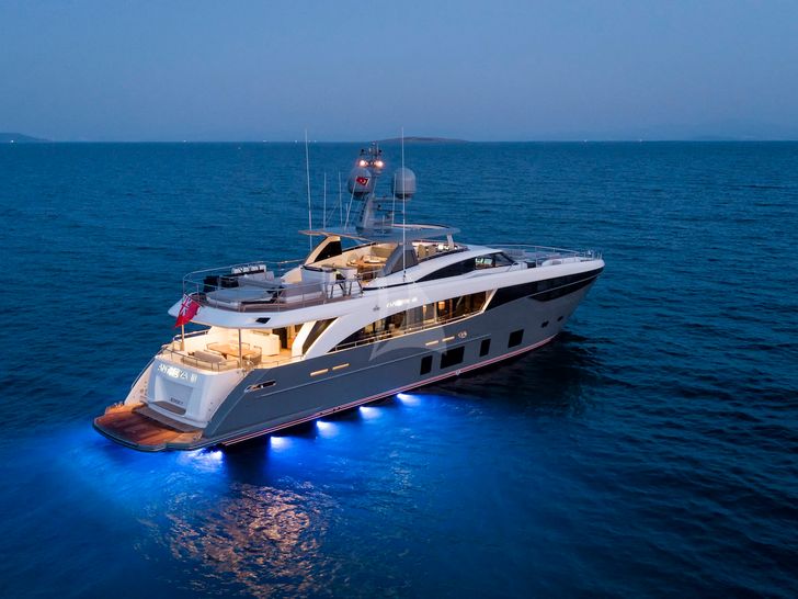 ANTHEYA III Princess 115 Evening Anchor ANTHEYA III Princess 115 Evening Anchor