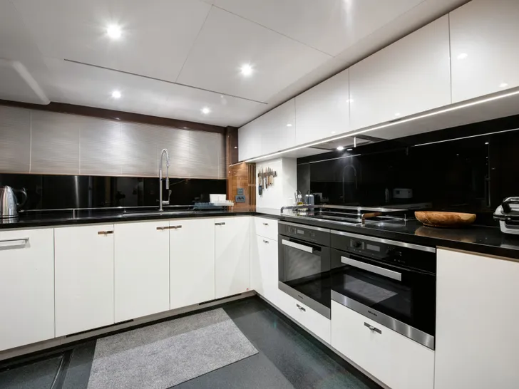 ANTHEYA III Princess 35m - galley ANTHEYA III Princess 35m - galley