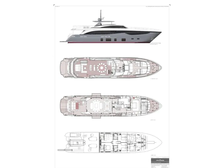 ANTHEYA III Princess 35m - layout ANTHEYA III Princess 35m - layout
