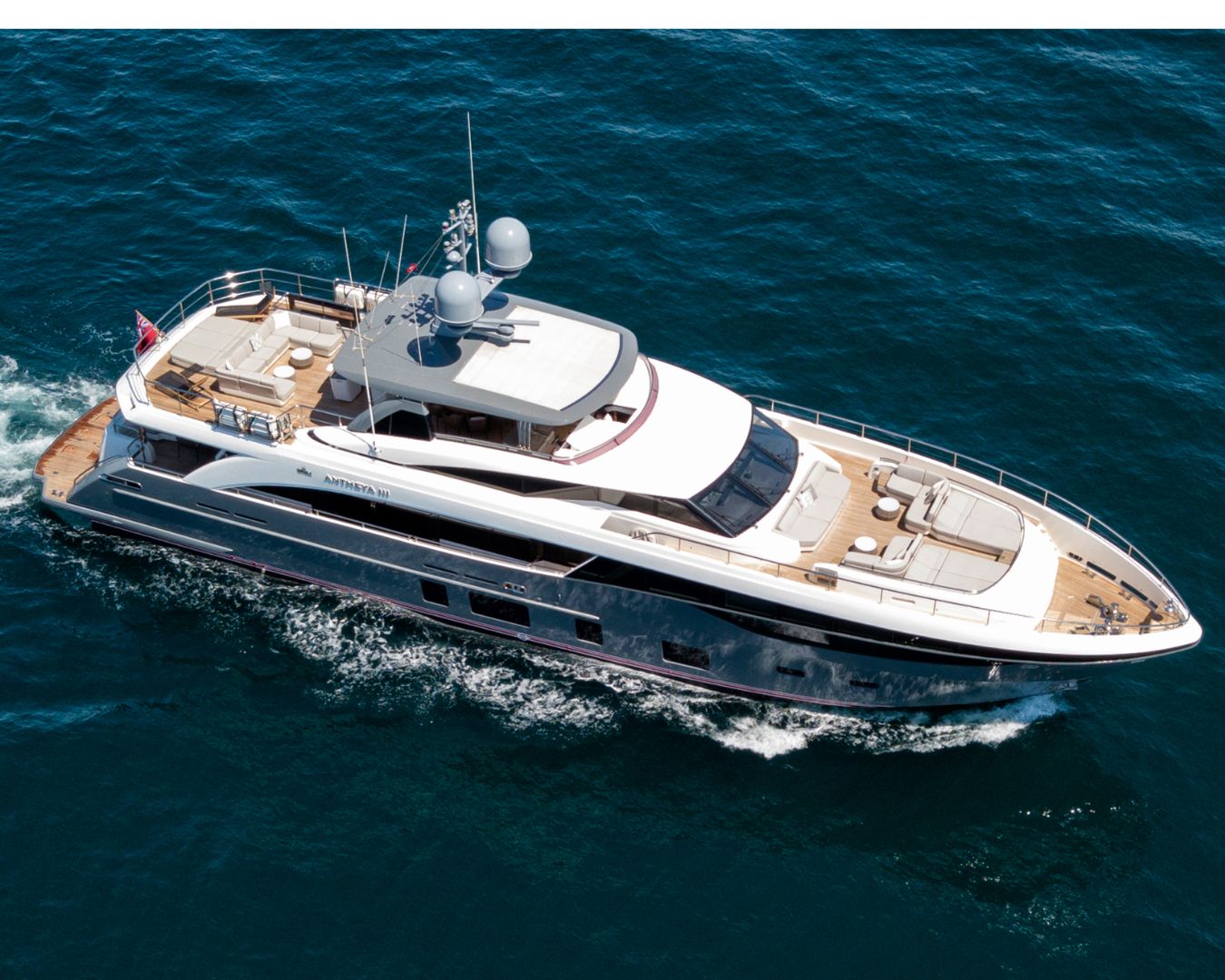 ANTHEYA III Princess 35m - cruising profile